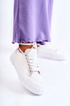 Women's Sneakers On The Platform White Comes 