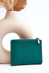 Women's Wallet Purse Made of Eco Leather Green Lazara
