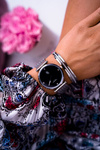 Women's Watch GG Luxe Wide Bracelet Silver Vivena