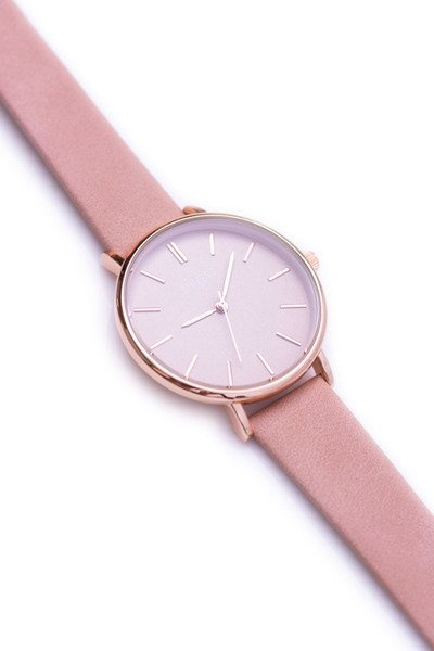 Women's Pink Watch Ernest Montane Envelope Rose Gold