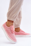 Fabric Sneakers On The Platform Big Star LL274147 Pink