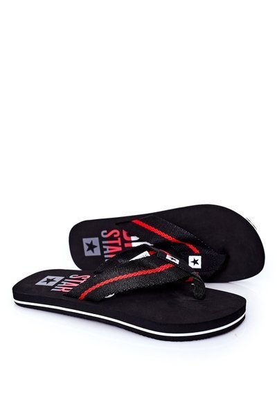 Men's Slippers Flip-Fops Big Star FF174479 Black