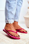 Rubber Flip Flops Lu Boo Pink
