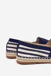 Men's Eco Suede Espadrilles Navy Nessar