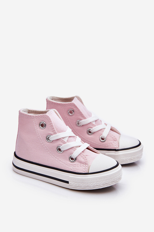 Children's High Sneakers Light pink Filemon