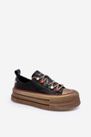Women's Platform Sneakers GOE NN2N4053 Black