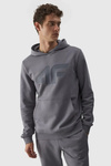 Men's Sweatshirt Pullover With Hood 4FWMM00TSWSM1464-25S Gray