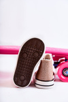 Children's High Sneakers Rose Gold Catrina