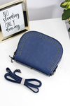 Women's Navy Blue Handbag Shoulder Letter Bag