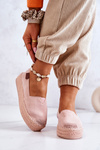 Slip-on Suede Espadrilles Pink Lesley