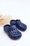 Baby Foam  Slides navy blue Percy