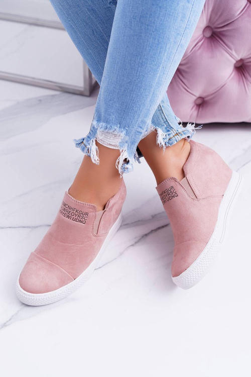 Women's Snekers Sneakers Lu Boo Slip-on Pink Kaori