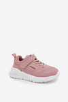 Children's Lightweight Sports Shoes On Platform Pink Mirivia