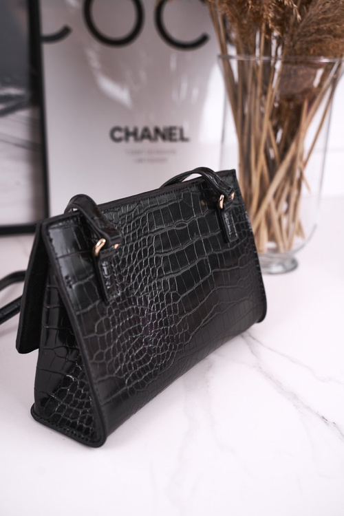 Women's Clutch Bag MONNARI BAG5710-020 Animal Print Black