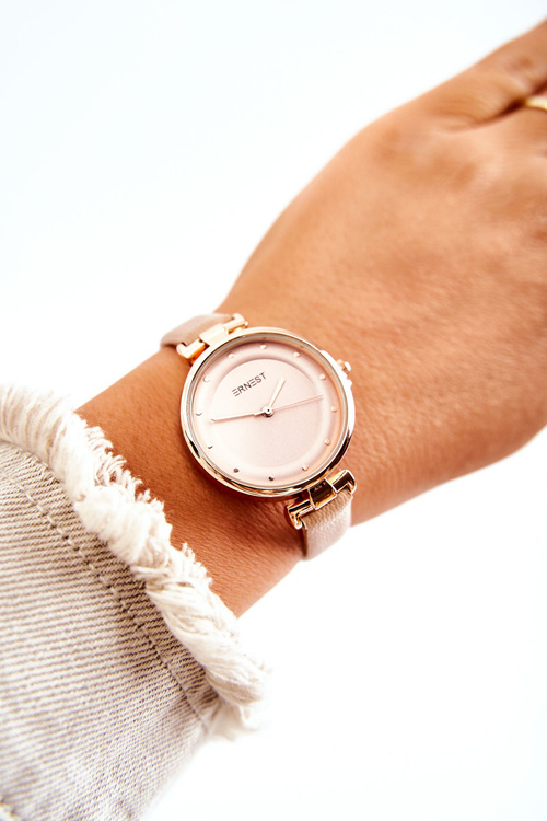 Women's Analog Watch Ernest Beige
