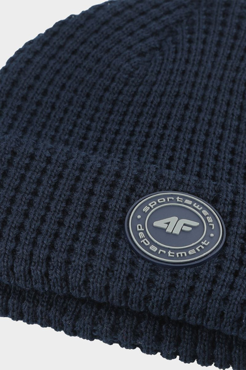 Boys Winter Hat 4F 4FJWAW24ACAPM424-31S Navy Blue