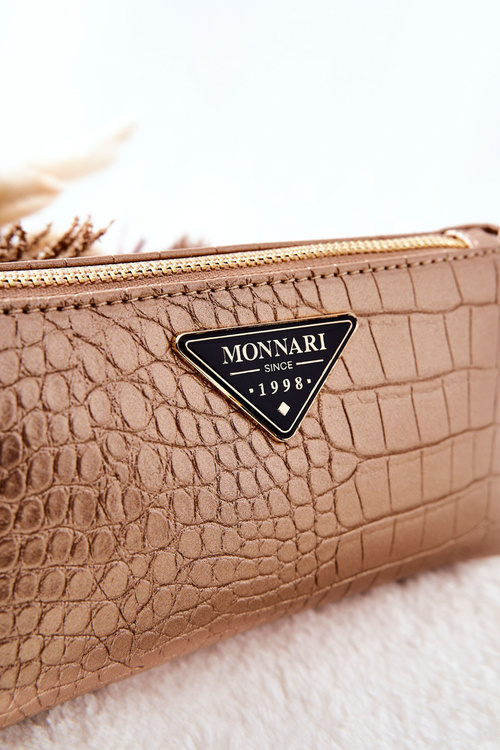 Small cosmetic bag Monnari CSM0070-023 Gold