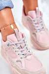 Buty Sportowe Sneakersy Big Star Różowe GG274655