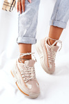 Women’s Sport Shoes Sneakers Beige Aland