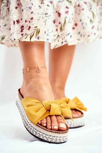 Women's Slides High Yellow Mortigo