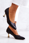 Leather Classic Pumps Black Courteney