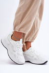 Women's Sporty Sneakers Platform White Lomare
