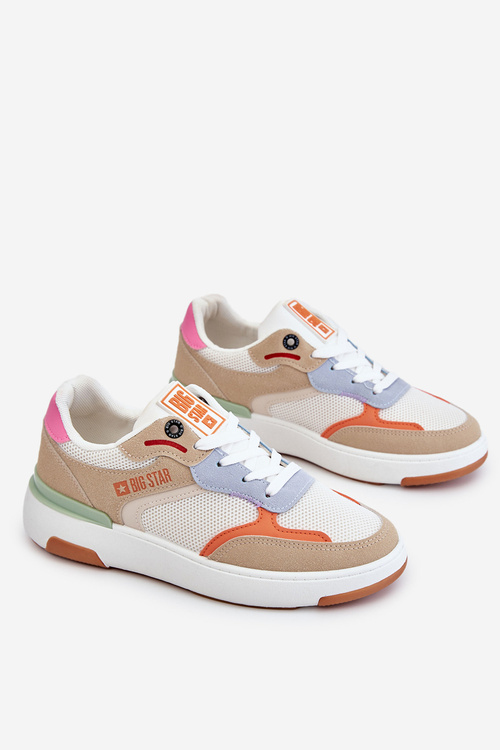 Buty Sportowe Sneakersy Damskie Multikolor Big Star LL274437
