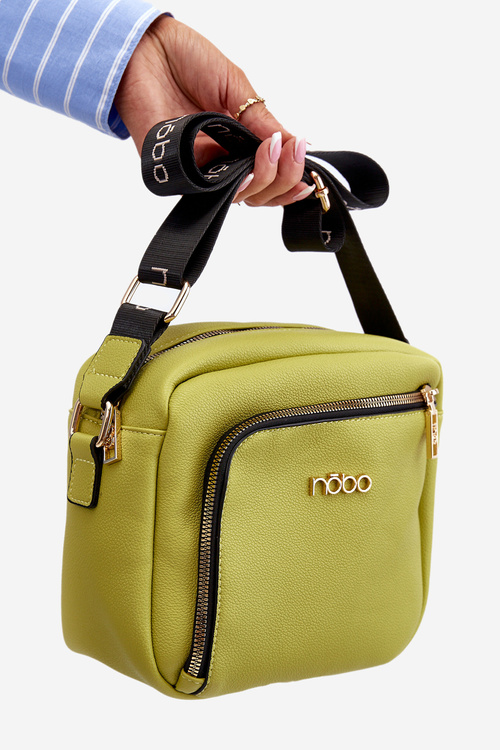 Crossbody Bag Made of Eco Leather NOBO BAGP990-K008 Lime