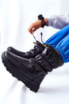 Women's Warm-up Snowboots Black Starbone