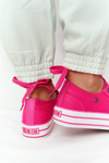 Women's Sneakers On A Platform BIG STAR HH274054 Fuchsia