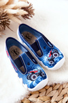 Buty Papcie Befado Wsuwane 290X217 Niebieskie