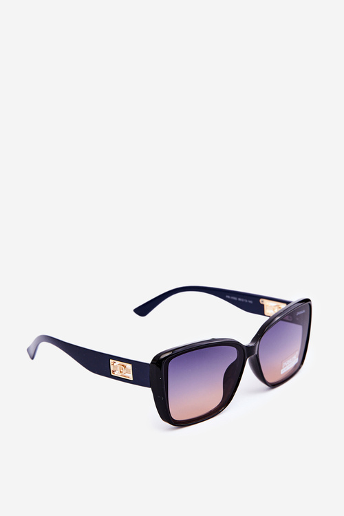Women's UV400 Black-Navy Sunglasses