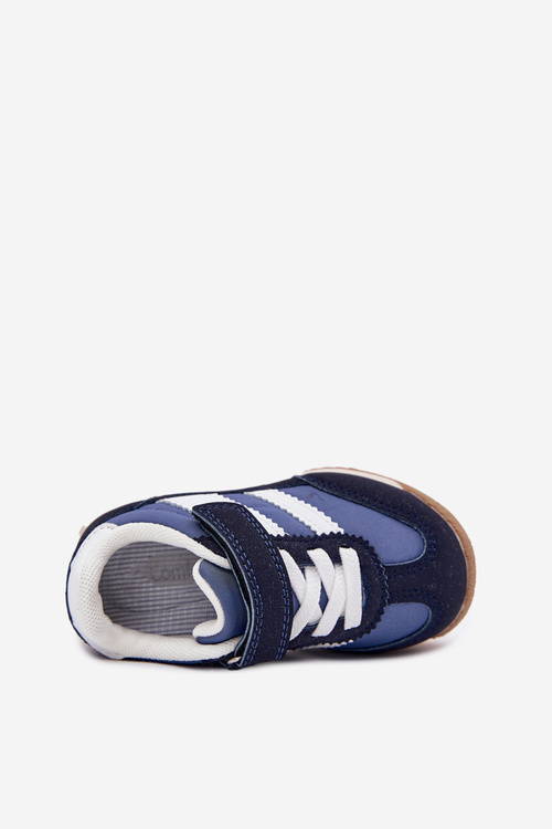 Children's Sneakers Sports Shoes with Velcro Navy Viona
