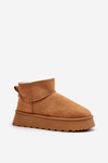 Women's Snow Boots on Platform Camel Pirette