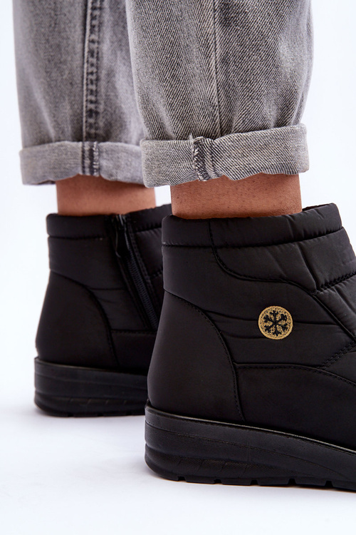 Women's Insulated Snow Boots Black Helis