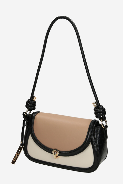 Shoulder Bag NOBO NBAG-P5000-CM20 Beige and Black