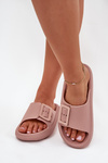 Women's Foam Slippers With Buckle Vinceza 75207 Dirty Pink
