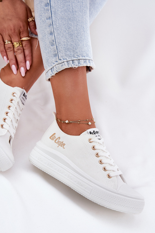 Women's Platform Sneakers Lee Cooper LCW-24-44-2462L White