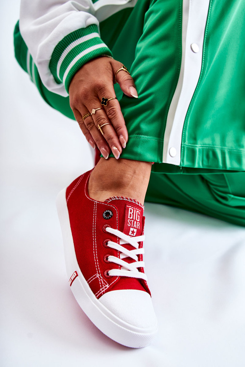 Women's Big Star Sneakers FF274089 Red