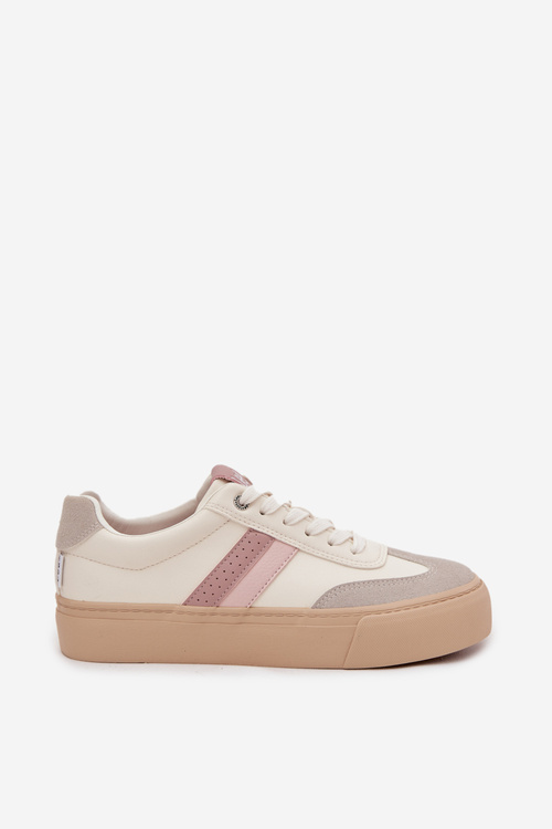 Damskie Sneakersy Zgaszona Biel LEE AILANI WOMEN LOW 50253004.02A