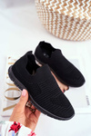Children's Sport Slip-On Shoes Black Bobi