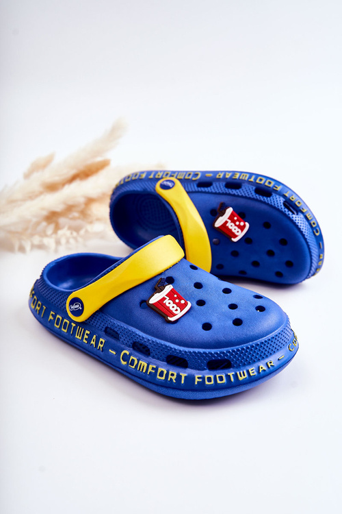 Children's Slippers Kroks Cola Befado 159Y101 Dark blue