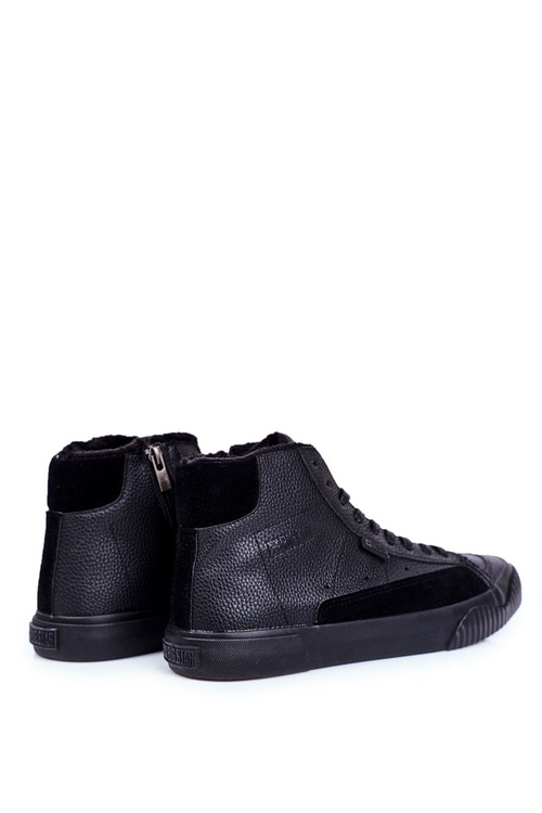 Men's Sneakers High Big Star Black GG174141