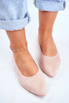Women’s Ballerinas Eco-Suede Pink Bellissima