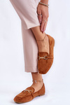Suede Classic Loafers Camel Roddie