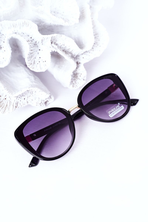 Women's Butterfly Sunglasses Black With Graphite Ombre