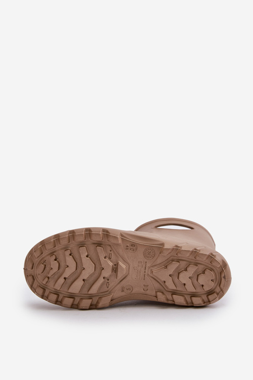 Damskie Kalosze Wodoszczelne Camel LEMIGO GARDEN 752
