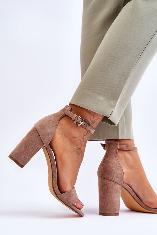 Women's Classic Suede Sandals Brown Passo