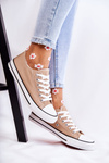 Women's Classic Sneakers Dark beige Be Mine
