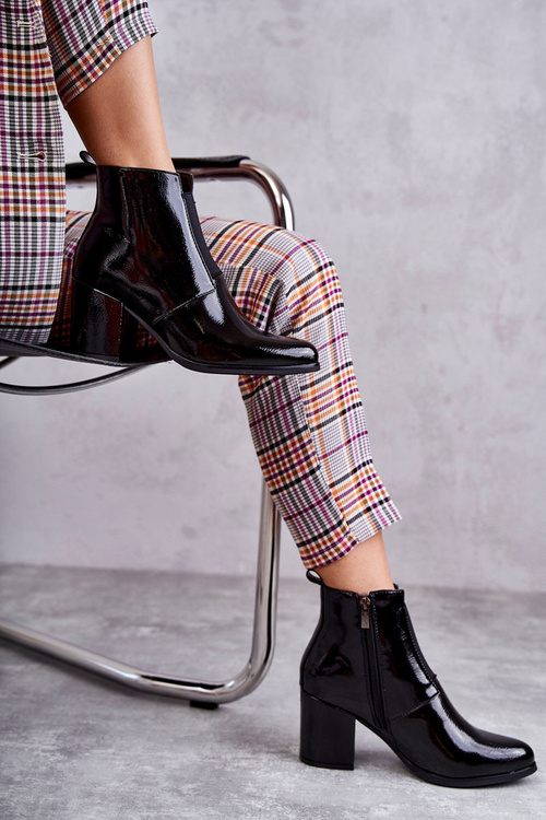 Classic Lacquered Boots La.Fi 260035B-LA Black